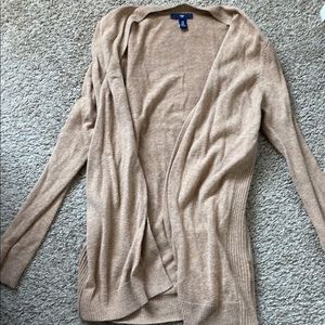 Tan cardigan